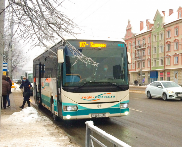 Автобус 107 калининград расписание