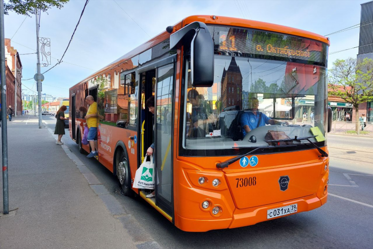 Автобус 25 калининград маршрут
