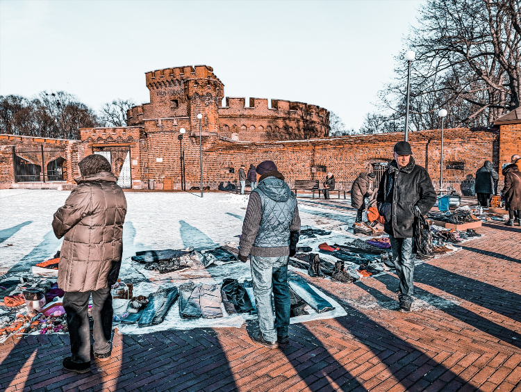 Блошиные рынки в калининграде