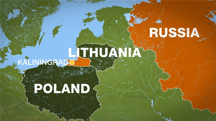 Kaliningrad map