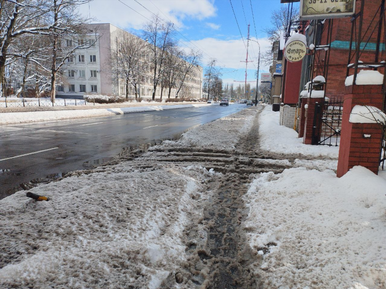 Калининград погода зима