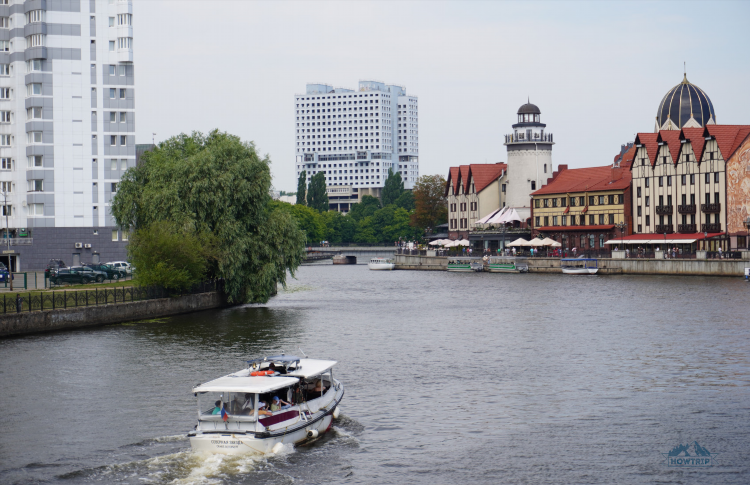 Калининград водная экскурсия
