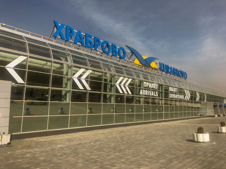 Маршрут автобуса аэропорт храброво калининград