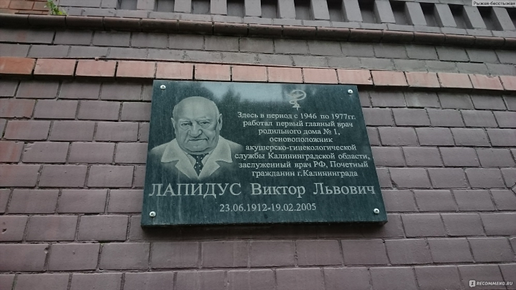 Роддом 4 калининград официальный сайт