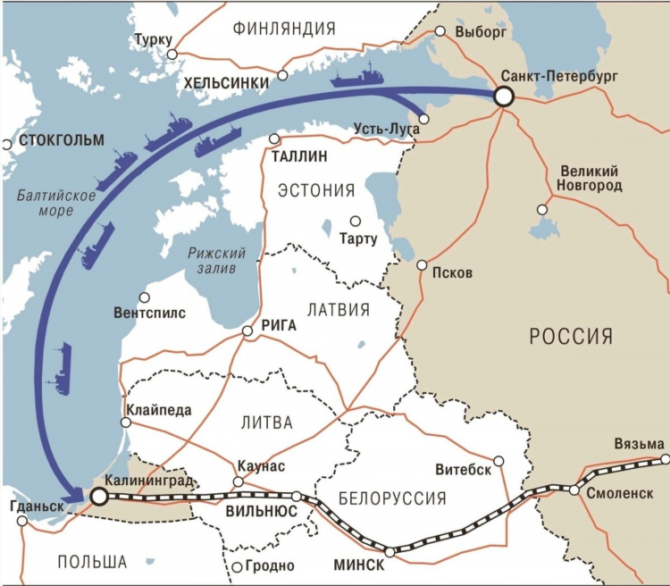 Сколько лететь от калининграда до санкт петербурга