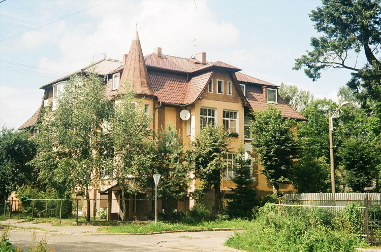 Улица в калининграде с немецкими домами
